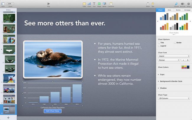 Apple Keynote 6.1 (Mac OS X)