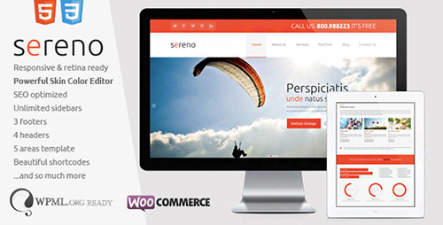 ThemeForest - Sereno v2.0 - Multipurpose Woocommerce Corporate Theme