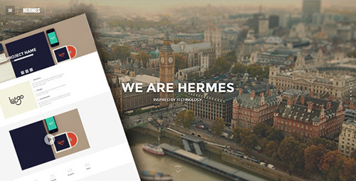 ThemeForest - Hermes - Responsive Retina Ready HTML5 Template - RIP