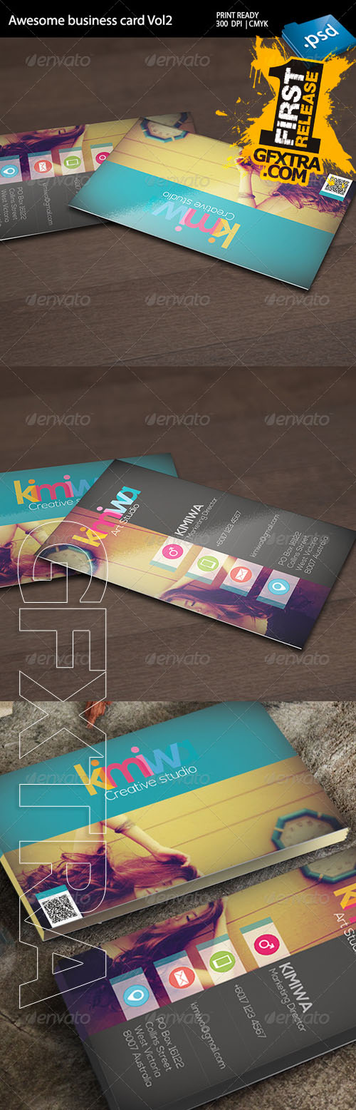 GraphicRiver - Awesome business card Vol2 6719024