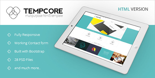 ThemeForest - Tempcore - Business HTML5 Template - RIP