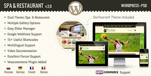 ThemeForest - SPA Treats v3.5 - Spa & Restaurant WooCommerce Theme
