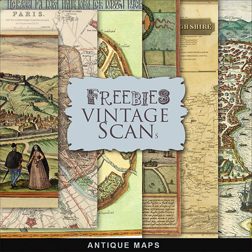 Textures - Antique Map 2014 Vol.2