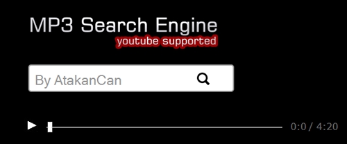 MP3 Search Engine - Youtube Supported