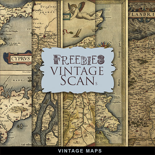 Textures - Antique Map 2014 Vol.5