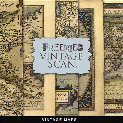 Textures - Antique Map 2014 Vol.7