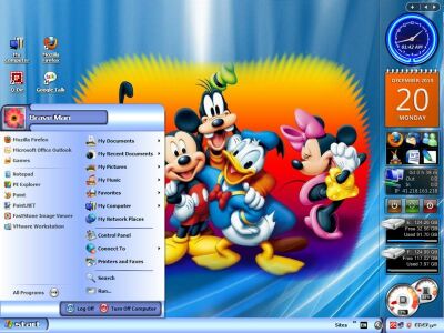 Windows XP SP3 Disney Edition 2011