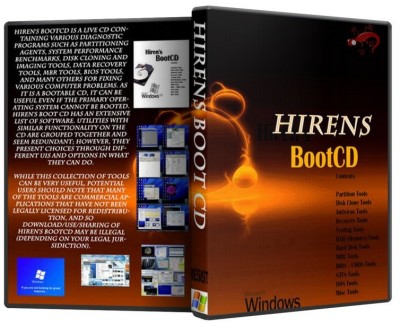 Hiren\'s BootCD v11.0 DLC V1.2 + Ultimate Boot CD v5.0.2 - 2 in 1