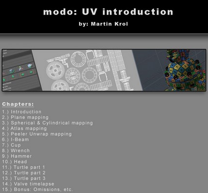 Modo - UV Introduction by Martin Krol