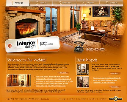 SimaVera 300110135 Interior design Flash template