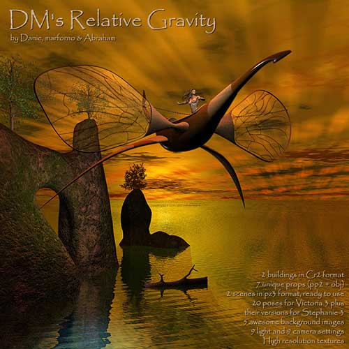 DM\'s Relative Gravity