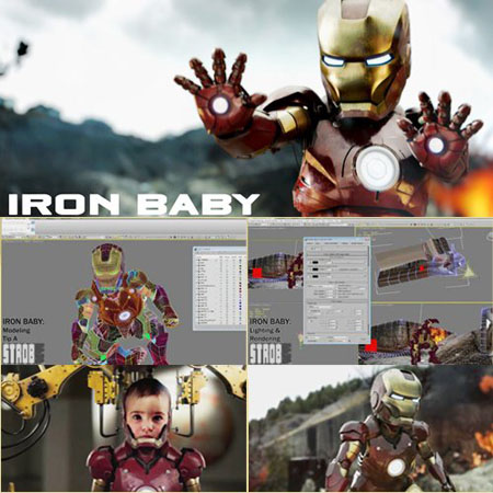 3DS Max Tutorials - Strob - Making Of Iron Baby
