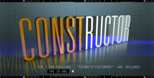 After Effects Project - CONSTRUCTOR 160170