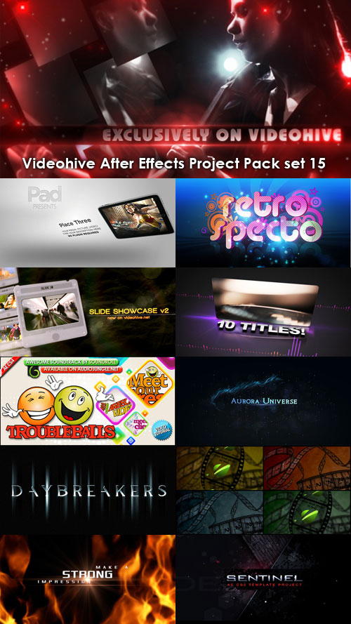 VideoHive - After Effects Project Pack, Set 15